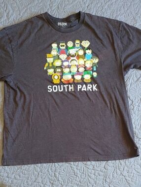 South Park Graphic Tee - Charcoal Sz XL